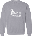 Crew Sweatshirt - Precious Treasures Invitational with Jade Carey (WI) 2027 (White)
