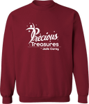 Crew Sweatshirt - Precious Treasures Invitational with Jade Carey (WI) 2027 (White)