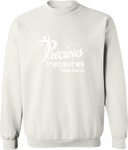 Crew Sweatshirt - Precious Treasures Invitational with Jade Carey (WI) 2027 (White)