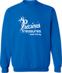 Crew Sweatshirt - Precious Treasures Invitational with Jade Carey (WI) 2027 (White)