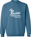 Crew Sweatshirt - Precious Treasures Invitational with Jade Carey (WI) 2027 (White)