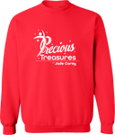 Crew Sweatshirt - Precious Treasures Invitational with Jade Carey (WI) 2027 (White)