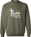 Crew Sweatshirt - Precious Treasures Invitational with Jade Carey (WI) 2027 (White)
