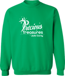 Crew Sweatshirt - Precious Treasures Invitational with Jade Carey (WI) 2027 (White)