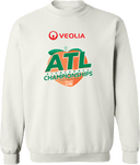 Crew Sweatshirt - Veolia Atlanta Pickleball Championships 2026 (Red Text Peach Logo)