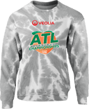 Crew Sweatshirt - Veolia Atlanta Pickleball Championships 2026 (Red Text Peach Logo)