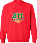 Crew Sweatshirt - Veolia Atlanta Pickleball Championships 2026 (Red Text Peach Logo)