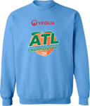 Crew Sweatshirt - Veolia Atlanta Pickleball Championships 2026 (Red Text Peach Logo)
