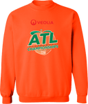 Crew Sweatshirt - Veolia Atlanta Pickleball Championships 2026 (Red Text Peach Logo)