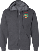 Full Zip Hoodies - Veolia Atlanta Pickleball Championships 2026 (Red Text Peach Logo)