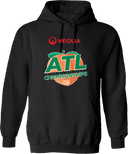 Hoodies - Veolia Atlanta Pickleball Championships 2026 (Red Text Peach Logo)
