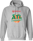 Hoodies - Veolia Atlanta Pickleball Championships 2026 (Red Text Peach Logo)