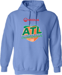 Hoodies - Veolia Atlanta Pickleball Championships 2026 (Red Text Peach Logo)