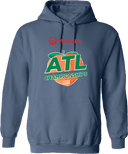 Hoodies - Veolia Atlanta Pickleball Championships 2026 (Red Text Peach Logo)