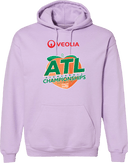 Hoodies - Veolia Atlanta Pickleball Championships 2026 (Red Text Peach Logo)