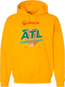 Hoodies - Veolia Atlanta Pickleball Championships 2026 (Red Text Peach Logo)
