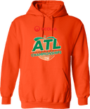 Hoodies - Veolia Atlanta Pickleball Championships 2026 (Red Text Peach Logo)