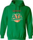 Hoodies - Veolia Atlanta Pickleball Championships 2026 (Red Text Peach Logo)