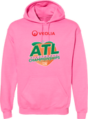 Hoodies - Veolia Atlanta Pickleball Championships 2026 (Red Text Peach Logo)