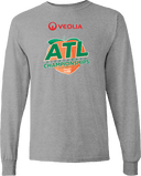 Long Sleeves - Veolia Atlanta Pickleball Championships 2026 (Red Text Peach Logo)