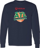 Long Sleeves - Veolia Atlanta Pickleball Championships 2026 (Red Text Peach Logo)
