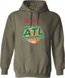 Hoodies - Veolia Atlanta Pickleball Championships 2026 (Red Text Peach Logo)