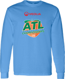 Long Sleeves - Veolia Atlanta Pickleball Championships 2026 (Red Text Peach Logo)