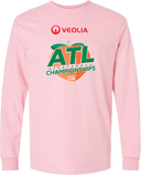 Long Sleeves - Veolia Atlanta Pickleball Championships 2026 (Red Text Peach Logo)