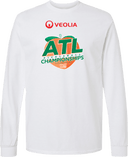 Long Sleeves - Veolia Atlanta Pickleball Championships 2026 (Red Text Peach Logo)