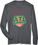 Performance Long Sleeves - Veolia Atlanta Pickleball Championships 2026 (Red Text Peach Logo)