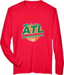 Performance Long Sleeves - Veolia Atlanta Pickleball Championships 2026 (Red Text Peach Logo)