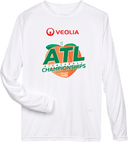 Performance Long Sleeves - Veolia Atlanta Pickleball Championships 2026 (Red Text Peach Logo)