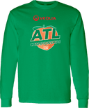 Long Sleeves - Veolia Atlanta Pickleball Championships 2026 (Red Text Peach Logo)