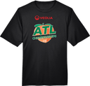 Performance Short Sleeves - Veolia Atlanta Pickleball Championships 2026 (Red Text Peach Logo)