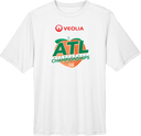 Performance Short Sleeves - Veolia Atlanta Pickleball Championships 2026 (Red Text Peach Logo)