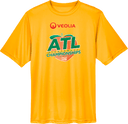 Performance Short Sleeves - Veolia Atlanta Pickleball Championships 2026 (Red Text Peach Logo)