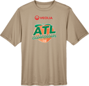 Performance Short Sleeves - Veolia Atlanta Pickleball Championships 2026 (Red Text Peach Logo)