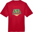 Performance Short Sleeves - Veolia Atlanta Pickleball Championships 2026 (Red Text Peach Logo)