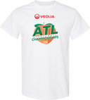Short Sleeves - Veolia Atlanta Pickleball Championships 2026 (Red Text Peach Logo)