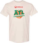 Short Sleeves - Veolia Atlanta Pickleball Championships 2026 (Red Text Peach Logo)