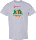 Short Sleeves - Veolia Atlanta Pickleball Championships 2026 (Red Text Peach Logo)