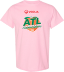 Short Sleeves - Veolia Atlanta Pickleball Championships 2026 (Red Text Peach Logo)