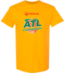 Short Sleeves - Veolia Atlanta Pickleball Championships 2026 (Red Text Peach Logo)