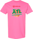 Short Sleeves - Veolia Atlanta Pickleball Championships 2026 (Red Text Peach Logo)