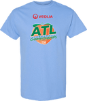 Short Sleeves - Veolia Atlanta Pickleball Championships 2026 (Red Text Peach Logo)