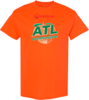 Short Sleeves - Veolia Atlanta Pickleball Championships 2026 (Red Text Peach Logo)