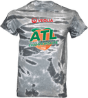 Tie-Dye Short Sleeves - Veolia Atlanta Pickleball Championships 2026 (Red Text Peach Logo)