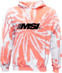 Tie-Dye Hoodies - Memphis Soccer Invitational 2026 (Black)