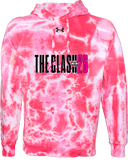 Under Armour Rival Fleece Hoodie Tie-Dye - The Clash 2026 (Vibrant Magenta Stack)