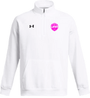 Under Armour Rival Fleece ¼ Zip - Boys UAA Session I 2026 (Strong Pink)